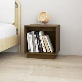 Honey brown solid pine wood bedside table 40x30x40cm by vidaXL, Nightstands - Ref: Foro24-813341, Price: 31,84 €, Discount: %