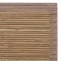 Alfombra de bambú color natural 100x160 cm de vidaXL, Alfombras - Ref: Foro24-245822, Precio: 32,32 €, Descuento: %
