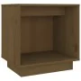 Honigbrauner Nachttisch aus massivem Kiefernholz, 40 x 30 x 40 cm von vidaXL, Nachttische - Ref: Foro24-813341, Preis: 31,80 ...