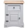 Mesita de noche Corona Range pino mexicano gris 53x39x66 cm de vidaXL, Mesitas de noche - Ref: Foro24-282617, Precio: 82,00 €...