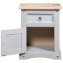 Mesita de noche Corona Range pino mexicano gris 53x39x66 cm de vidaXL, Mesitas de noche - Ref: Foro24-282617, Precio: 82,00 €...