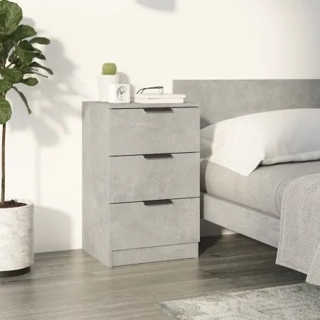 Concrete gray bedside table 40x36x65 cm by vidaXL, Nightstands - Ref: Foro24-811276, Price: 55,39 €, Discount: %