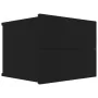 Nachttische 2 Stück schwarzes Sperrholz 40x30x30 cm von vidaXL, Nachttische - Ref: Foro24-801056, Preis: 60,10 €, Rabatt: %