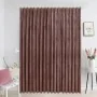 Blackout curtain with hooks aged pink velvet 290x245cm by vidaXL, Curtains and curtains - Ref: Foro24-134527, Price: 61,64 €,...