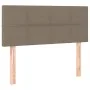 Box spring bed with taupe gray fabric mattress 80x200 cm by , Beds and slatted bases - Ref: Foro24-3126761, Price: 308,76 €, ...