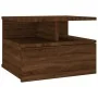 Floating nightstand in brown oak wood 40x31x27 cm by vidaXL, Nightstands - Ref: Foro24-815316, Price: 43,16 €, Discount: %