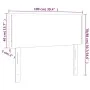 Rosa Samtkopfteil mit LED 100x5x78/88 cm von , Kopf- und Fußteile - Ref: Foro24-3121519, Preis: 49,20 €, Rabatt: %