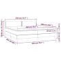 Cama box spring con colchón terciopelo rosa 200x200 cm de , Camas y somieres - Ref: Foro24-3141268, Precio: 504,44 €, Descuen...