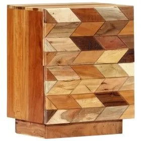 Recycled solid wood bedside table 40x30x50 cm by vidaXL, Nightstands - Ref: Foro24-282731, Price: 111,48 €, Discount: %
