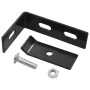 Eckverbinder für Wand 10 Sets anthrazitgrau von vidaXL, Zubehör für Tore und Zäune - Ref: Foro24-144501, Preis: 27,09 €, Raba...