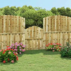 Gartentor aus imprägniertem Kiefernholz, 100 x 125 cm von vidaXL, Gartentore - Ref: Foro24-45328, Preis: 55,51 €, Rabatt: %