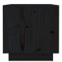 Nachttisch aus massivem schwarzem Kiefernholz 40x34x35 cm von vidaXL, Nachttische - Ref: Foro24-818293, Preis: 37,72 €, Rabat...