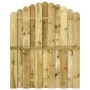 Puerta de jardín madera de pino impregnada 100x125 cm de vidaXL, Puertas de jardín - Ref: Foro24-45328, Precio: 55,51 €, Desc...