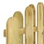 Puerta de jardín madera de pino impregnada 100x125 cm de vidaXL, Puertas de jardín - Ref: Foro24-45328, Precio: 55,51 €, Desc...