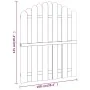 Puerta de jardín madera de pino impregnada 100x125 cm de vidaXL, Puertas de jardín - Ref: Foro24-45328, Precio: 55,51 €, Desc...