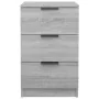Sonoma grauer Nachttisch 40x36x65 cm von vidaXL, Nachttische - Ref: Foro24-817053, Preis: 52,89 €, Rabatt: %