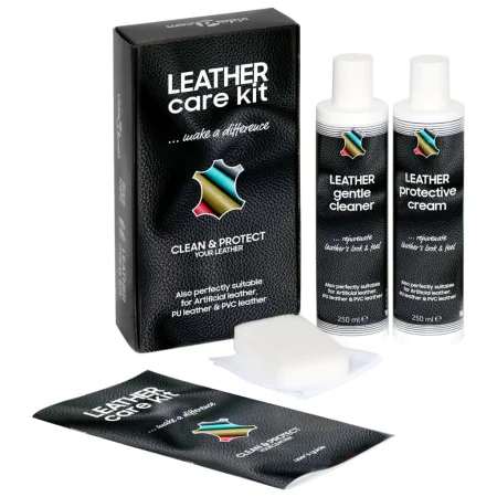 CARE KIT leather care kit 2x250 ml by vidaXL, Wax and furniture cleaning products - Ref: Foro24-286970, Price: 15,43 €, Disco...