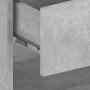 Wall bedside tables 2 units concrete gray by vidaXL, Nightstands - Ref: Foro24-810962, Price: 55,43 €, Discount: %