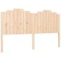 Bed frame with solid wood headboard 180x200 cm by , Beds and slatted bases - Ref: Foro24-3192311, Price: 182,82 €, Discount: %