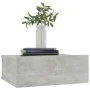 Mesitas de noche flotantes 2 ud madera ingeniería gris hormigón de vidaXL, Mesitas de noche - Ref: Foro24-800315, Precio: 36,...