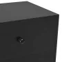 Nachttische 2 Stück massives Kiefernholz schwarz 40x30x50cm von vidaXL, Nachttische - Ref: Foro24-285225, Preis: 75,87 €, Rab...