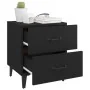 Black nightstand 40x35x47.5 cm by vidaXL, Nightstands - Ref: Foro24-811990, Price: 50,66 €, Discount: %