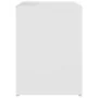 Mesita de noche blanco madera contrachapada 40x30x40 cm de vidaXL, Mesitas de noche - Ref: Foro24-806328, Precio: 32,98 €, De...