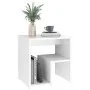 Mesita de noche blanco madera contrachapada 40x30x40 cm de vidaXL, Mesitas de noche - Ref: Foro24-806328, Precio: 32,98 €, De...