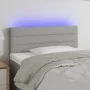 Cabecero con LED de tela gris claro 100x5x78/88 cm de vidaXL, Cabeceros y pies de cama - Ref: Foro24-3121742, Precio: 40,50 €...