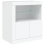 Sideboard mit weißen LED-Leuchten 162x37x67 cm von , Sideboards - Ref: Foro24-3209030, Preis: 220,60 €, Rabatt: %
