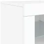 Sideboard mit weißen LED-Leuchten 162x37x67 cm von , Sideboards - Ref: Foro24-3209030, Preis: 220,60 €, Rabatt: %