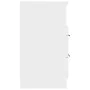 Nightstand 2 pcs glossy white plywood by vidaXL, Nightstands - Ref: Foro24-811245, Price: 95,90 €, Discount: %