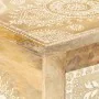 Mesita de noche pintada a mano madera maciza mango 40x30x60 cm de vidaXL, Mesitas de noche - Ref: Foro24-286161, Precio: 132,...