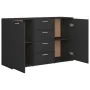 Aparador de madera contrachapada gris 120x35,5x75 cm de , Aparadores - Ref: Foro24-801330, Precio: 164,05 €, Descuento: %