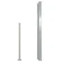 Ausziehbare Seitenmarkise 140x300 cm grau von vidaXL, Sonnenschirme - Ref: Foro24-45357, Preis: 74,17 €, Rabatt: %