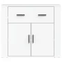 Weißes Sperrholz-Sideboard 80x33x70 cm von , Sideboards - Ref: Foro24-816568, Preis: 90,77 €, Rabatt: %