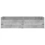 Concrete gray bed frame with drawers 100x200 cm by , Beds and slatted bases - Ref: Foro24-3207339, Price: 201,32 €, Discount: %