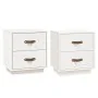 Nachttische 2 Stk. massives Kiefernholz weiß 40x34x45 cm von vidaXL, Nachttische - Ref: Foro24-818328, Preis: 86,27 €, Rabatt: %
