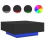 LED-beleuchteter Couchtisch in Schwarz, 80x80x31 cm. von , Couchtisch - Ref: Foro24-836589, Preis: 73,48 €, Rabatt: %