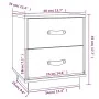 Nachttische 2 Stk. massives Kiefernholz weiß 40x34x45 cm von vidaXL, Nachttische - Ref: Foro24-818328, Preis: 86,27 €, Rabatt: %