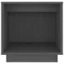 Solid gray pine wood bedside table 40x30x40 cm by vidaXL, Nightstands - Ref: Foro24-813339, Price: 30,61 €, Discount: %