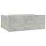 Schwebender Nachttisch aus Sperrholz in Betongrau, 40 x 30 x 15 cm von vidaXL, Nachttische - Ref: Foro24-800314, Preis: 25,48...