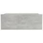 Schwebender Nachttisch aus Sperrholz in Betongrau, 40 x 30 x 15 cm von vidaXL, Nachttische - Ref: Foro24-800314, Preis: 25,48...