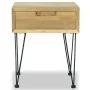Solid teak bedside table 40x30x50 cm by vidaXL, Nightstands - Ref: Foro24-244576, Price: 79,50 €, Discount: %