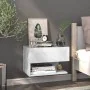 Wall bedside tables 2 units glossy white by vidaXL, Nightstands - Ref: Foro24-810966, Price: 59,96 €, Discount: %