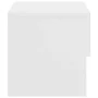 Wall bedside tables 2 units glossy white by vidaXL, Nightstands - Ref: Foro24-810966, Price: 59,96 €, Discount: %