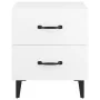Nachttische 2 Stück weiß 40x35x47,5 cm von vidaXL, Nachttische - Ref: Foro24-811989, Preis: 82,44 €, Rabatt: %