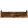 Bettgestell aus geräucherter Eiche mit Schubladen 90x190 cm von , Betten und Lattenroste - Ref: Foro24-3207382, Preis: 141,35...