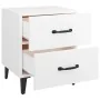 Nachttische 2 Stück weiß 40x35x47,5 cm von vidaXL, Nachttische - Ref: Foro24-811989, Preis: 82,44 €, Rabatt: %
