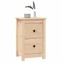 Mesitas de noche 2 uds madera maciza de pino 40x35x61,5 cm de vidaXL, Mesitas de noche - Ref: Foro24-820947, Precio: 91,42 €,...